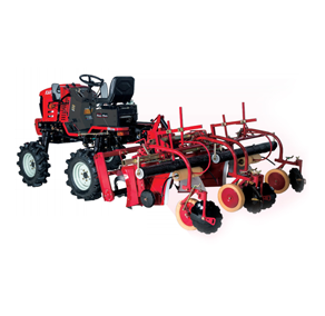 승용관리기 휴립피복기 2련