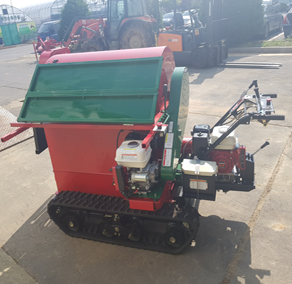 콩탈곡기 (자주형)